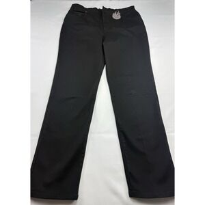 Gloria Vanderbilt Women Jeans Size 12 Black Stretch Classic Fit NWT